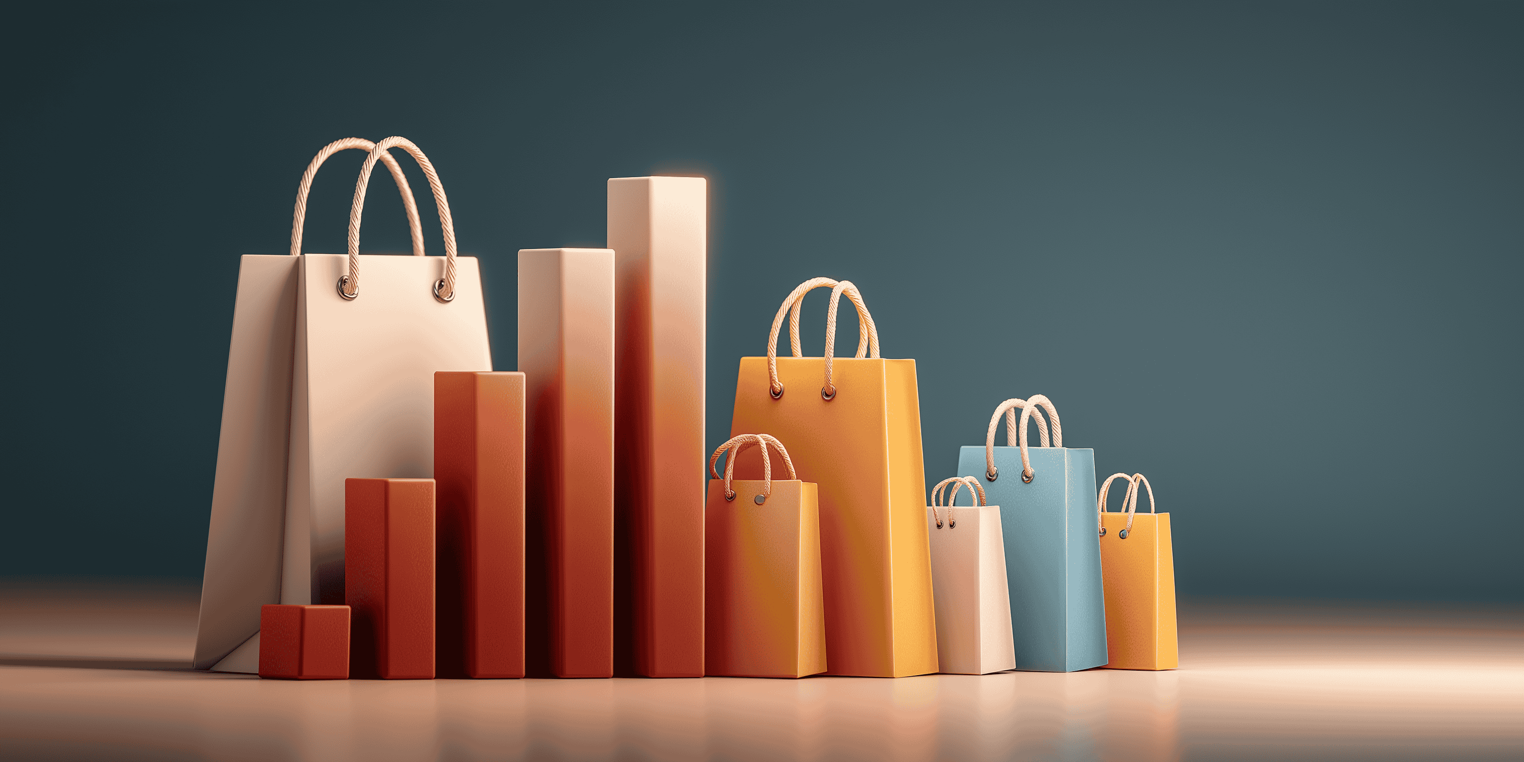 Illustration of a professional using an AI dropshipping platform